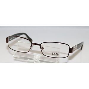 New Dolce & Gabbana Brown Eyeglasses